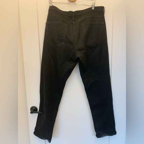 Everlane Mens Straight Jeans in Black - Picture 5 of 7